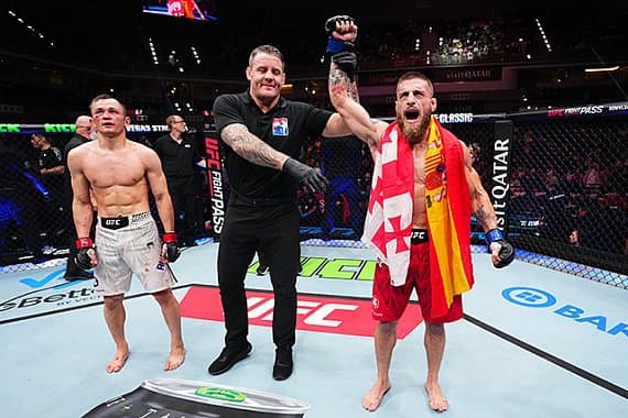 Александре Топурия может провести следующий бой в UFC в ноябре в Дохе