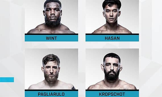 Четверо бойцов получили контракты UFC на первом выпуске DWCS 2026