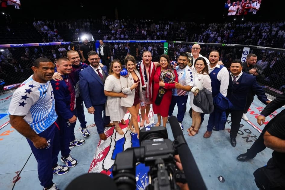 Джастин Гейджи высказался о завоевании титула на UFC Freedom 250