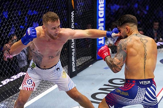 Джастин Гэтжи не считает, что Илия Топурия сдался после UFC Freedom 250