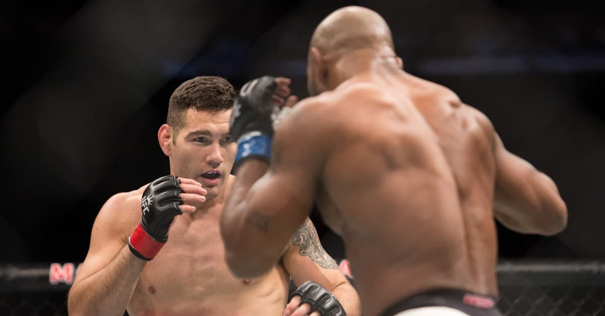 Chris Weidman and Yoel Romero
