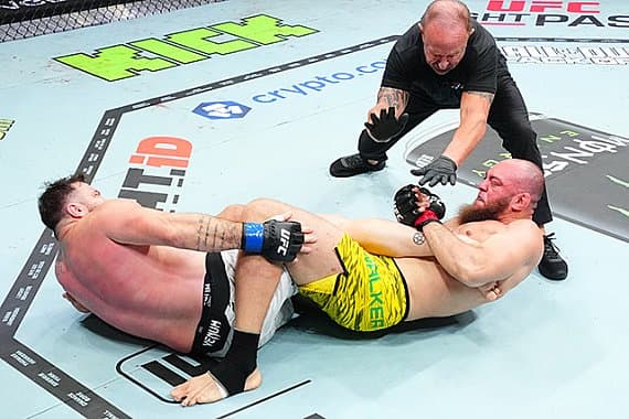 «Охотник за стопами» Вальтер Уокер встретится с Томасом Петерсеном на UFC Абу-Даби
