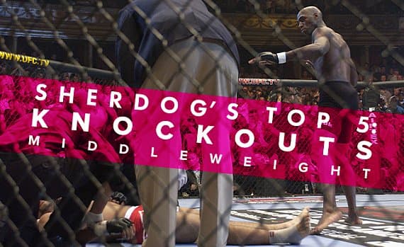 Пять самых быстрых нокаутов в истории UFC в среднем весе