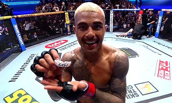 Сотрудник UFC Салахаддин Эверетт нокаутировал Оззи Мартина на DWCS и получил контракт
