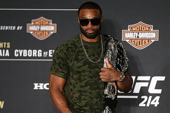 Тайрон Вудли рассказал о психологическом кризисе после потери титула UFC