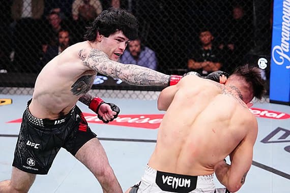 Томми Макмиллен доказал свою силу нокаутом в дебютном бою UFC