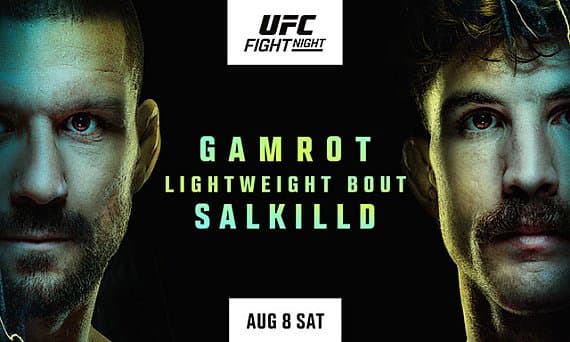 UFC Vegas 120: Гамрот и Салкилл прошли взвешивание, полный кард турнира
