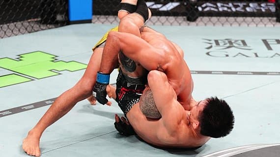 Ядун Сон задушил Дейвисона Фигейредо во втором раунде на UFC Macau