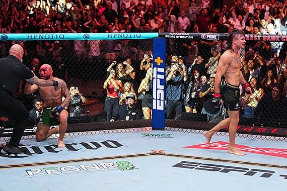 Жан Силва одержал победу в первом главном бою UFC